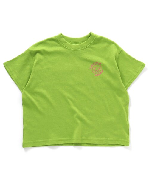 BREEZE（ブリーズ）の「ビビットカラーTシャツ（Tシャツ/カットソー・キッズ・ピンク/ブルー/ライム/チャコール/オレンジ・80/130/140/90/120/110/100）」の18枚目の写真