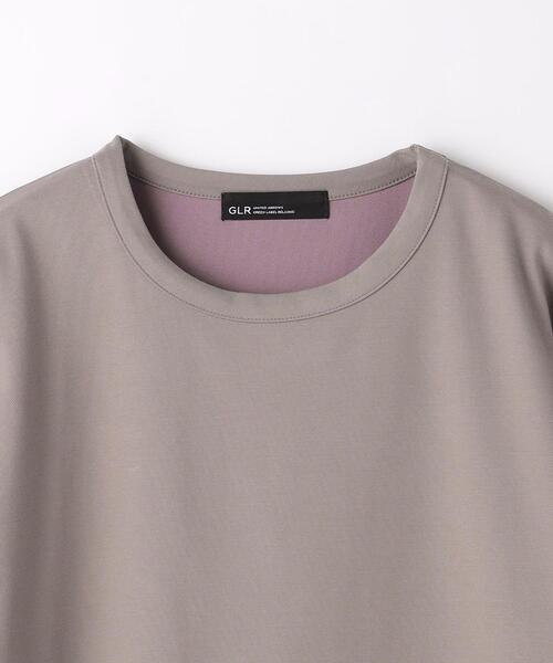 green label relaxing（グリーンレーベルリラクシング）の「ツイルリバー クルーネック Tシャツ（Tシャツ/カットソー・メンズ・ライトグレー/ベージュ/ネイビー・S/M/L/XL）」の22枚目の写真