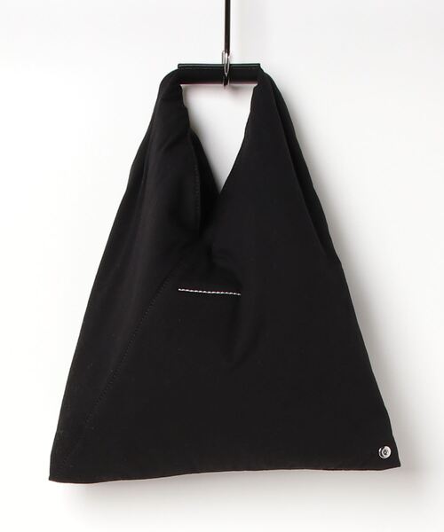 MM6 Maison Margiela（ｴﾑｴﾑｼｯｸｽ ﾒｿﾞﾝ ﾏﾙｼﾞｪﾗ）の「SMALL JAPANESE HANDBAG（トートバッグ・レディース・ブラック・ONE SIZE）」の4枚目の写真