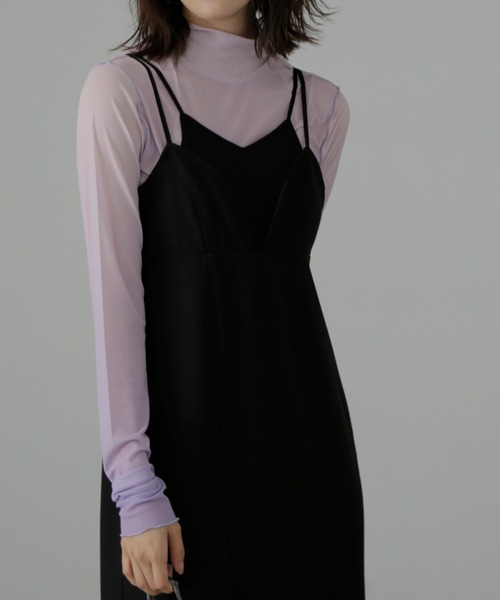 FREE'S MART（フリーズマート）の「◆柄ハイネックシアーカットソー（Tシャツ/カットソー・レディース・ブルー系その他/ピンク/ブルー・FREE）」の15枚目の写真