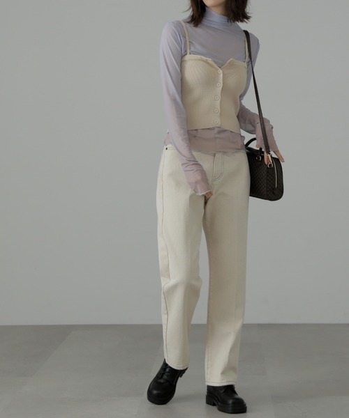 FREE'S MART（フリーズマート）の「◆柄ハイネックシアーカットソー（Tシャツ/カットソー・レディース・ブルー系その他/ピンク/ブルー・FREE）」の21枚目の写真