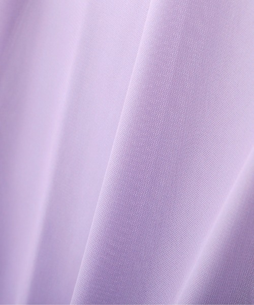 FREE'S MART（フリーズマート）の「◆柄ハイネックシアーカットソー（Tシャツ/カットソー・レディース・ブルー系その他/ピンク/ブルー・FREE）」の9枚目の写真