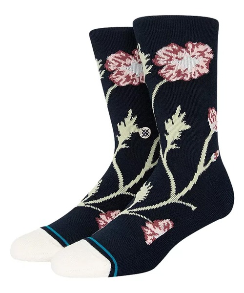 STANCE(スタンス)の「STANCE/スタンス ソックス POPPIE A555A23POP(ソックス/靴下・レディース・ネイビー・L)」の1枚目の写真