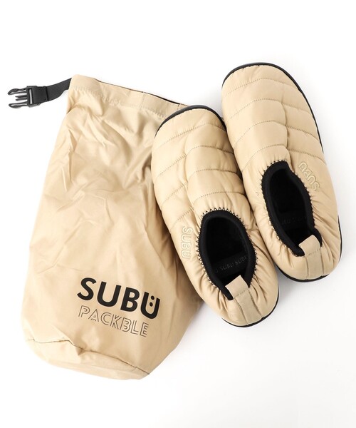 SUBU(スブ)の「【SUBU/スブ】PACKBLE F-LINE ウィンターサンダル(サンダル・メンズ・シルバー/ブラック/ベージュ・1/2/3)」の1枚目の写真
