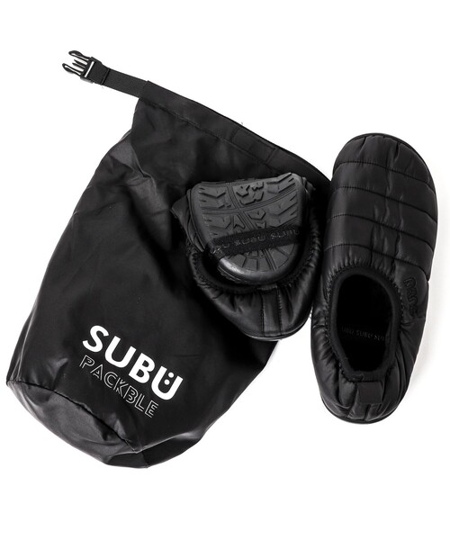 SUBU(スブ)の「【SUBU/スブ】PACKBLE F-LINE ウィンターサンダル(サンダル・メンズ・シルバー/ブラック/ベージュ・1/2/3)」の2枚目の写真
