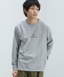 BEAMS HEART / 裏毛 ダンボール ロングスリーブ Tシャツ