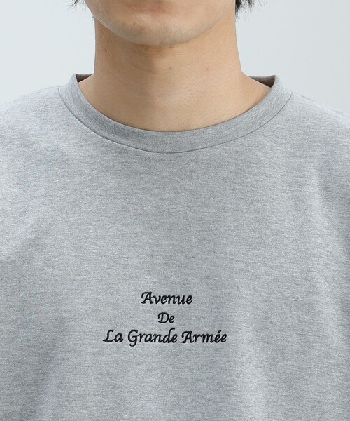 BEAMS HEART（ビームスハート）の「BEAMS HEART / 裏毛 ダンボール ロングスリーブ Tシャツ（Tシャツ/カットソー・メンズ・グレー/ブラウン系その他2/ホワイト・MEDIUM/LARGE/SMALL）」の22枚目の写真