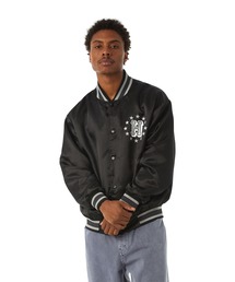 HUF（ハフ）の「GALACTIC STACK BASEBALL JACKET / HUF