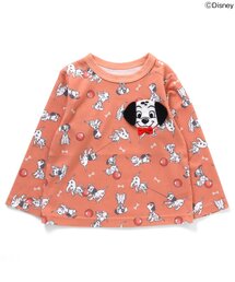 Disney（ディズニー）の「ディズニーキャラクター/101匹わんちゃん総柄長袖Tシャツ（Tシャツ/カットソー・キッズ）」