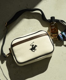 『BEVERLY HILLS POLO CLUB/ビバリーヒルズポロクラブ』キャンバスショルダーバッグ