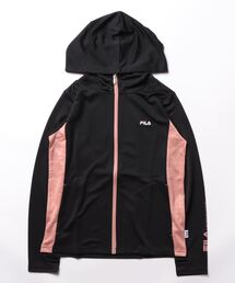 FILA/フィラ　エンボス切替ジップパーカー