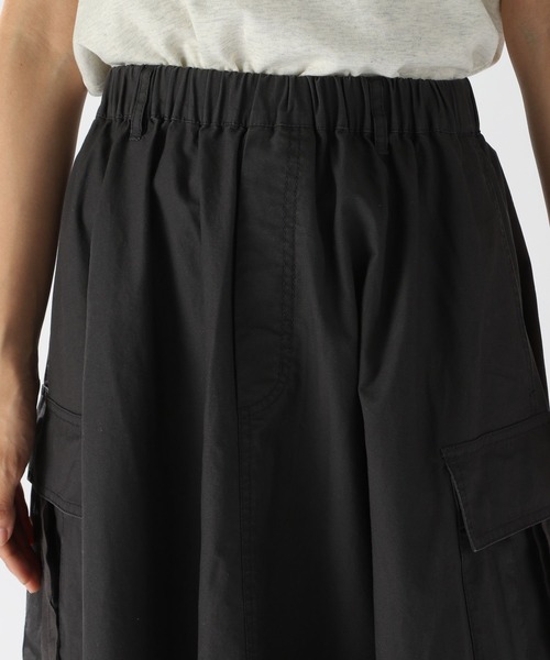 niko and...（ニコアンド）の「ストリングカーゴフレアスカート（スカート・レディース・アイボリー/チャコール/カーキ・LARGE/MEDIUM）」の14枚目の写真
