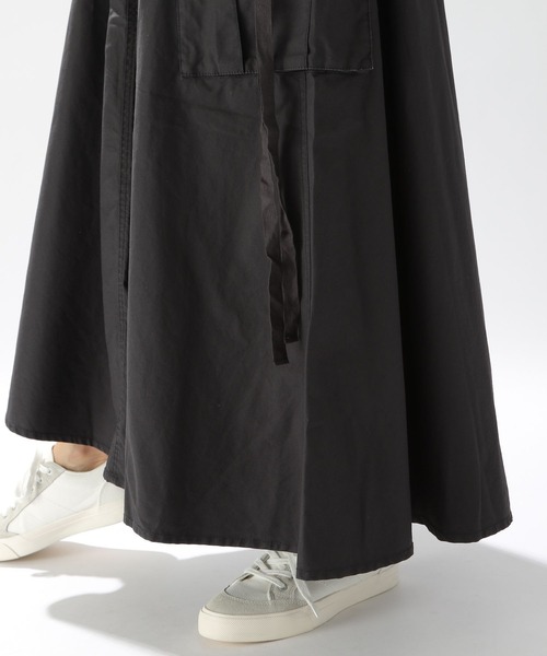 niko and...（ニコアンド）の「ストリングカーゴフレアスカート（スカート・レディース・アイボリー/チャコール/カーキ・LARGE/MEDIUM）」の17枚目の写真