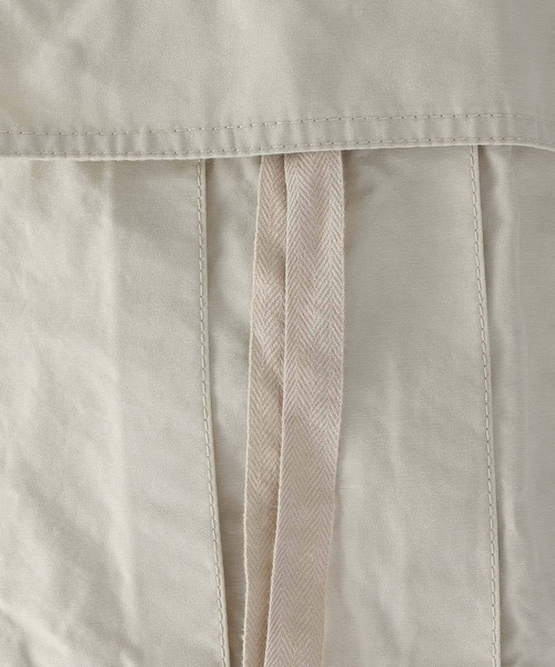 niko and...（ニコアンド）の「ストリングカーゴフレアスカート（スカート・レディース・アイボリー/チャコール/カーキ・LARGE/MEDIUM）」の4枚目の写真