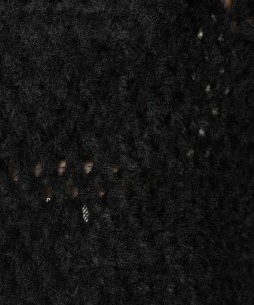 PAGEBOY（ページボーイ）の「BIGメッシュプルオーバー（ニット/セーター・レディース・グリーン/ブラック/オフホワイト・FREE）」の20枚目の写真