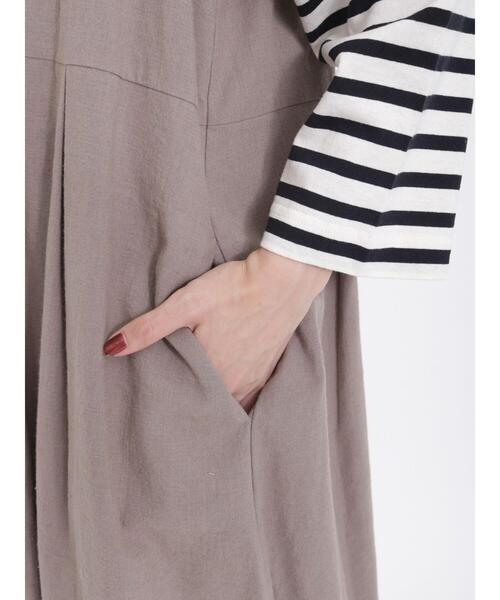 Samansa Mos2(サマンサ モスモス)の「セットジレワンピース(ワンピース・レディース・ブラック/ベージュ/キナリ・F)」の17枚目の写真