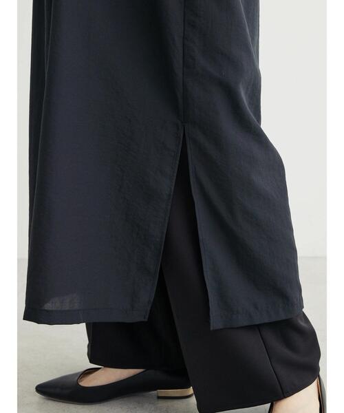 Green　Parks（グリーンパークス）の「B.SET2点ニットジレ+ワンピース（ワンピース・レディース・オフホワイト/ブラック・FREE）」の20枚目の写真