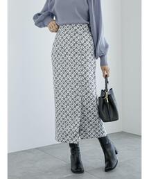 Te chichi | レオパードジャカードナロースカート(スカート)