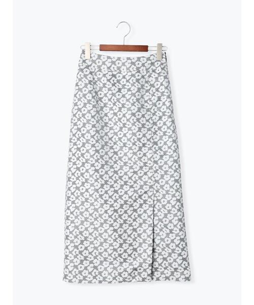 Te chichi(テチチ)の「レオパードジャカードナロースカート(スカート・レディース・ブラック/グレー・F)」の14枚目の写真