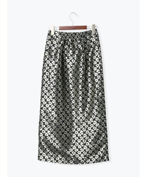 Te chichi(テチチ)の「レオパードジャカードナロースカート(スカート・レディース・ブラック/グレー・F)」の16枚目の写真