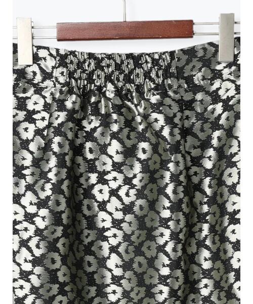Te chichi(テチチ)の「レオパードジャカードナロースカート(スカート・レディース・ブラック/グレー・F)」の20枚目の写真
