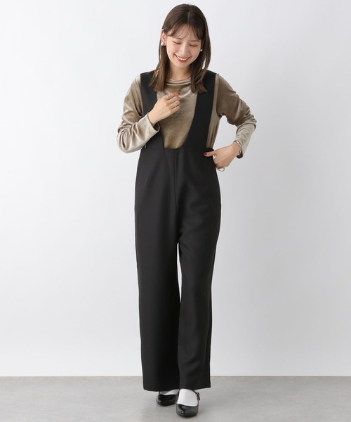 LEPSIM（レプシィム）の「ベロア長袖プルオーバー　964241（Tシャツ/カットソー・レディース・カーキ/ピンク・FREE）」の11枚目の写真