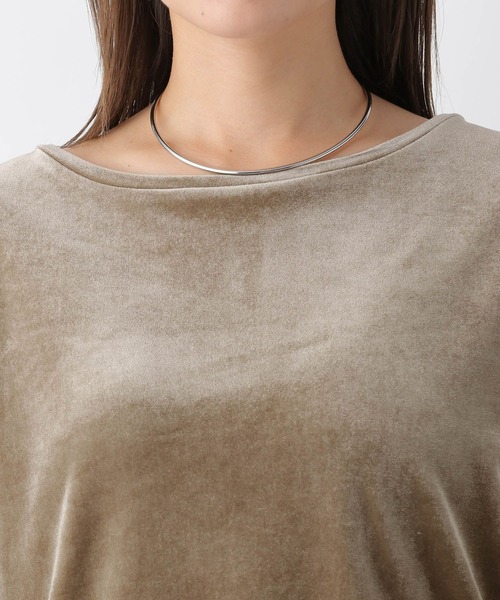 LEPSIM（レプシィム）の「ベロア長袖プルオーバー　964241（Tシャツ/カットソー・レディース・カーキ/ピンク・FREE）」の15枚目の写真