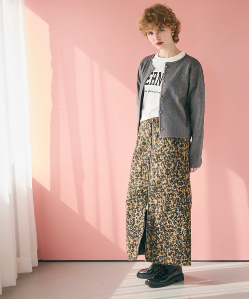 coca（coca）（コカ）の「金ボタンニットカーディガン（カーディガン/ボレロ・レディース・ブラック/ホワイト/ネイビー/グレー/レッド/A/アイボリー/ダークブラウン/ワイン/カーキ/ライトブルー・L/M/S/XL）」の19枚目の写真