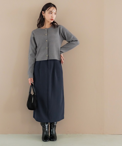 【バーバリー】カーディガン　ニット　金ボタン　サイズ44 黒　L相当　美品 金ボタンニットカーディガン レディース メール便不可 – coca