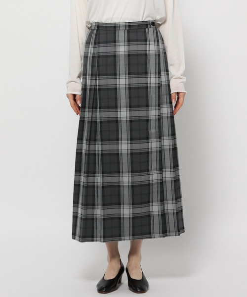 LEPSIM（レプシィム）の「チェックプリーツスカート　971231（スカート・レディース・レッド/ネイビー/ブラック・FREE）」の14枚目の写真