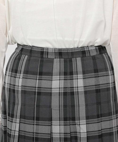 LEPSIM（レプシィム）の「チェックプリーツスカート　971231（スカート・レディース・レッド/ネイビー/ブラック・FREE）」の19枚目の写真