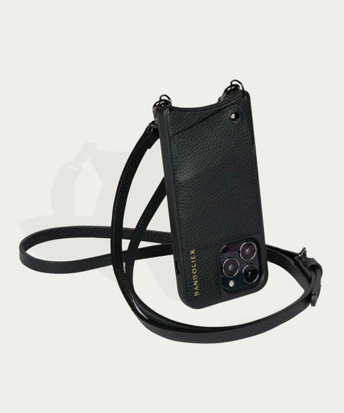 BANDOLIER(バンドリヤー)の「【BANDOLIER】EMMA PEWTER BLK GRY iPhone14/iPhone14Pro/iPhone15/iPhone15Pro(スマホケース/カバー・レディース・その他9/その他11/その他12/その他10・iPhone 14/iPhone 15/iPhone 15 Pro/iPhone 14 Pro)」の1枚目の写真