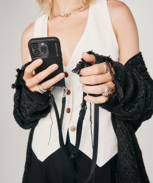 BANDOLIER(バンドリヤー)の「【BANDOLIER】EMMA PEWTER BLK GRY iPhone14/iPhone14Pro/iPhone15/iPhone15Pro(スマホケース/カバー・レディース・その他9/その他11/その他12/その他10・iPhone 14/iPhone 15/iPhone 15 Pro/iPhone 14 Pro)」の12枚目の写真
