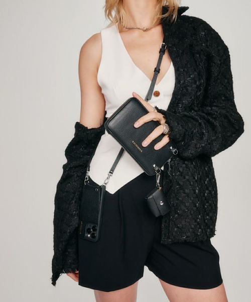BANDOLIER(バンドリヤー)の「【BANDOLIER】EMMA PEWTER BLK GRY iPhone14/iPhone14Pro/iPhone15/iPhone15Pro(スマホケース/カバー・レディース・その他9/その他11/その他12/その他10・iPhone 14/iPhone 15/iPhone 15 Pro/iPhone 14 Pro)」の14枚目の写真
