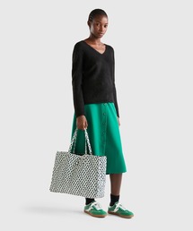 BENETTON (UNITED COLORS OF BENETTON) | 【GREEN B】花柄トートバッグ(トートバッグ)
