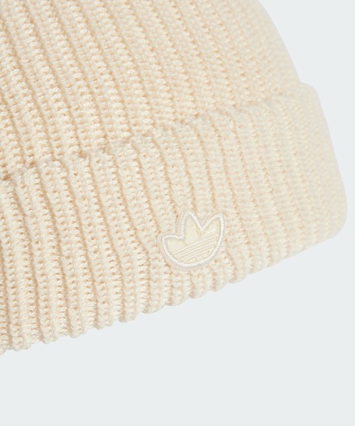 adidas(アディダス)の「アディカラー ショートビーニー / アディダスオリジナルス adidas Originals(ニットキャップ/ビーニー・メンズ・ホワイト/ブラック/ブラウン/グレー・MEDIUM/LARGE/X-LARGE/S)」の6枚目の写真