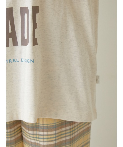 gelato pique（ジェラートピケ）の「【UNISEX】ワンポイントロゴロングTシャツ（Tシャツ/カットソー・レディース・オートミール/イエロー・S-M/M-L）」の20枚目の写真