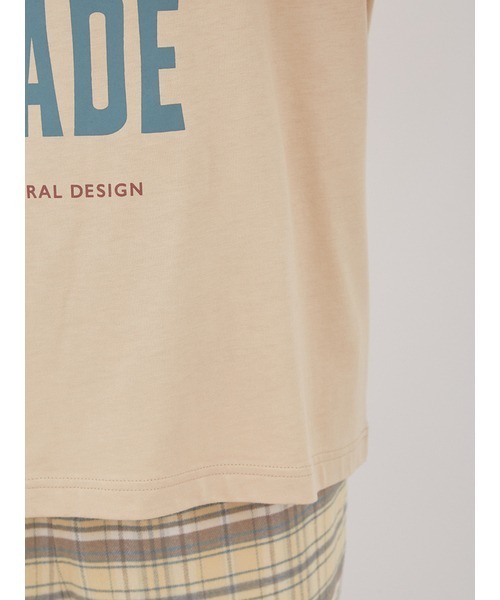 gelato pique（ジェラートピケ）の「【UNISEX】ワンポイントロゴロングTシャツ（Tシャツ/カットソー・レディース・オートミール/イエロー・S-M/M-L）」の9枚目の写真