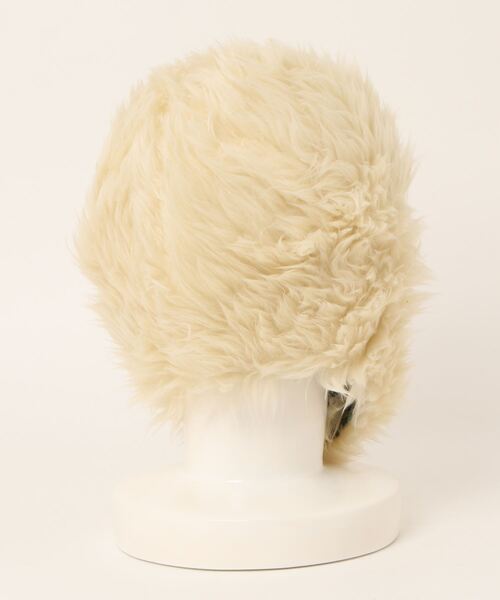 arth(アース)の「arth Sheep Hood(ハット・レディース・ホワイト/ベージュ・57cm)」の3枚目の写真