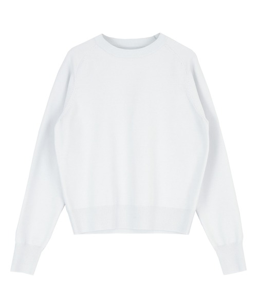 UR'S（ユアーズ）の「ｽｳｪｯﾄﾗｲｸｸﾛｯﾌﾟﾄﾞﾆｯﾄ（ニット/セーター・レディース・ピンク/イエロー/ネイビー/ブルー系その他/オフホワイト・L/M/S）」の6枚目の写真