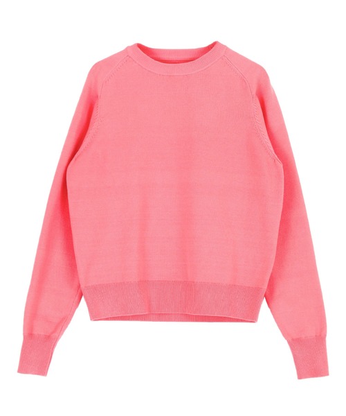 UR'S（ユアーズ）の「ｽｳｪｯﾄﾗｲｸｸﾛｯﾌﾟﾄﾞﾆｯﾄ（ニット/セーター・レディース・ピンク/イエロー/ネイビー/ブルー系その他/オフホワイト・L/M/S）」の7枚目の写真