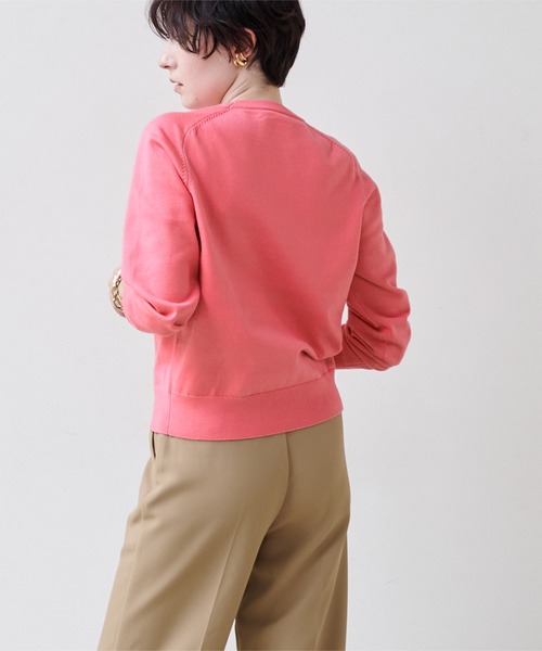 UR'S（ユアーズ）の「ｽｳｪｯﾄﾗｲｸｸﾛｯﾌﾟﾄﾞﾆｯﾄ（ニット/セーター・レディース・ピンク/イエロー/ネイビー/ブルー系その他/オフホワイト・L/M/S）」の13枚目の写真