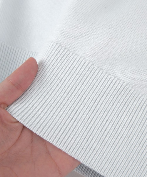 UR'S（ユアーズ）の「ｽｳｪｯﾄﾗｲｸｸﾛｯﾌﾟﾄﾞﾆｯﾄ（ニット/セーター・レディース・ピンク/イエロー/ネイビー/ブルー系その他/オフホワイト・L/M/S）」の17枚目の写真