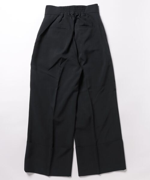 Settimissimo（セッティミッシモ）の「ロールアップ ブロード ワイドパンツ（その他パンツ・レディース・モカ/スミクロ・M）」の3枚目の写真