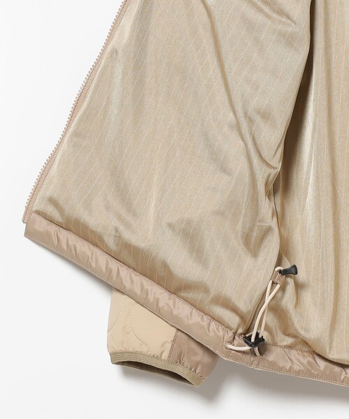 BEAMS GOLF ORANGE LABEL / ウェーブキルト パデッド ストレッチジップ