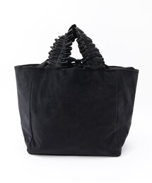 Cachellier フリルハンドルトートバッグ