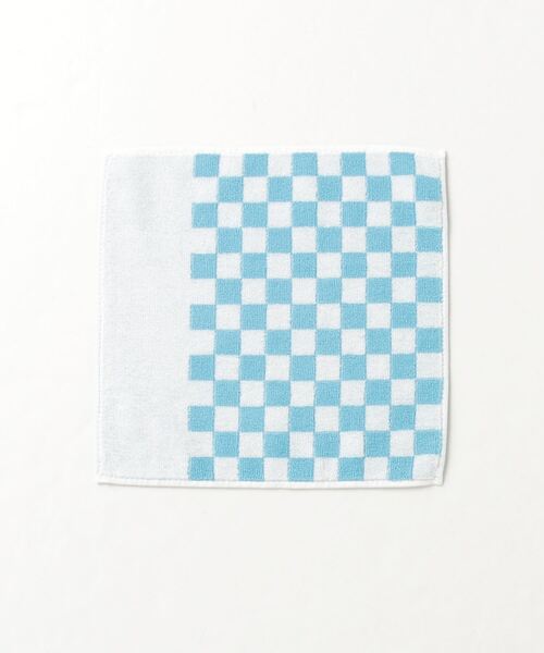 SETUP7（セットアップセブン）の「【今治タオル】今治ブランド認定商品/タオルハンカチ 市松 110匁 チェッカー フェイスタオル ハンドタオル 40/2（ハンカチ/ハンドタオル・レディース・ダークグリーン/パープル/ネイビー/レッド/ブルー・FREE）」の7枚目の写真