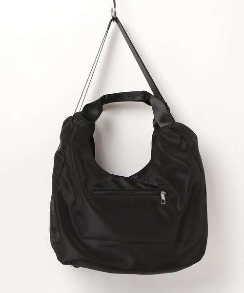 MAISON CLUB（メゾンクラブ）の「【MAISON CLUB】マルチ収納2WAYナイロントート ショルダーバッグ KNF037（ショルダーバッグ・メンズ・グレー/ダークグレー/ブラック・FREE）」の4枚目の写真