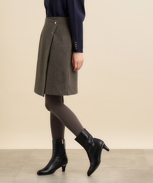 grove(グローブ)の「◆トレンドコーデが楽しめる大人のミニスカート(スカート・レディース・チャコールグレー/ダークブラウン系1・01/02/03/04/05)」の14枚目の写真