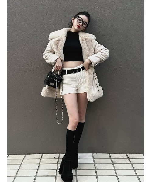 Darich ツイードベルトショートパンツ ツイードベルトショートパンツ（その他パンツ）｜Darich